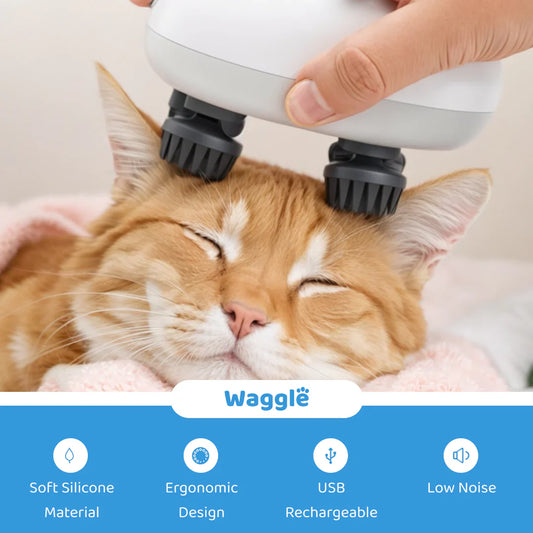 Waggle™ Pet Massager